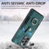 Samsung Galaxy A53 5G Retro Skin-feel Ring Card Wallet Phone Case - Green