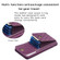 Samsung Galaxy A53 5G Vertical Wallet Rhombic Leather Phone Case - Dark Purple