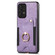 Samsung Galaxy A53 5G Retro Skin-feel Ring Multi-card Wallet Phone Case - Purple