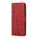 Samsung Galaxy A53 5G Stitching Calf Texture Buckle Leather Phone Case - Red