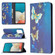 Samsung Galaxy A53 5G Colored Drawing Pattern Invisible Magnetic PU Leather Phone Case - Kingdee
