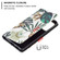 Samsung Galaxy A53 5G Colored Drawing Pattern Invisible Magnetic PU Leather Phone Case - Red Leaves