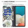 Samsung Galaxy A53 5G Colored Drawing Pattern Invisible Magnetic PU Leather Phone Case - Red Leaves