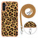 Samsung Galaxy A53 5G Electroplating Dual-side IMD Phone Case with Lanyard - Leopard Print