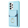 Samsung Galaxy A53 5G BF29 Organ Card Bag Ring Holder Phone Case - Blue