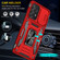 Samsung Galaxy A53 5G Armor PC + TPU Camera Shield Phone Case - Red
