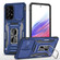 Samsung Galaxy A53 5G Armor PC + TPU Camera Shield Phone Case - Navy Blue