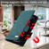 Samsung Galaxy A53 5G Magnetic Clasp Flip Leather Phone Case - Green
