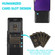 Samsung Galaxy A53 5G Solid Color PC + TPU Protective Case with Holder & Card Slots - Black