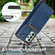 Samsung Galaxy A53 5G Solid Color PC + TPU Protective Case with Holder & Card Slots - Blue
