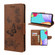 Samsung Galaxy A53 5G Butterfly Embossed Horizontal Flip Leather Phone Case with Card Slot & Holder - Brown
