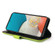 Samsung Galaxy A53 5G Stitching-Color Flip Leather Phone Case with Holder - Green