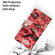 Samsung Galaxy A53 5G Coloured Drawing Cross Texture Horizontal Flip Leather Phone Case with Holder & Card Slots & Wallet & Lanyard - Pink Rose Garden