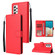 Samsung Galaxy A53 5G 3 Card Slots Multifunctional Leather Phone Case - Red