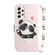 Samsung Galaxy A53 5G 3D Colored Horizontal Flip Leather Phone Case - Heart Panda