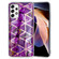 Samsung Galaxy A53 5G Electroplating Pattern TPU Phone Case - Purple Rhombus