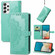 Samsung Galaxy A53 5G Mandala Flower Embossed Flip Leather Phone Case - Green Samsung Galaxy A53 5G Mandala Flower Embossed Flip Leather Phone Case - Green
