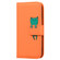 Samsung Galaxy A53 5G Cartoon Buckle Horizontal Flip Leather Phone Case - Orange