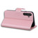 Samsung Galaxy A53 5G Cartoon Buckle Horizontal Flip Leather Phone Case - Pink