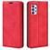 Samsung Galaxy A53 5G Retro-skin Magnetic Leather Case with Holder & Card Slots & Wallet - Red