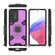 Samsung Galaxy A53 5G Space PC+TPU Ring Holder Protective Phone Case - Purple