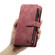 Samsung Galaxy A53 5G CaseMe C30 Multifunctional Phone Leather Case with Holder & Card Slot & Wallet - Red