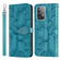 Samsung Galaxy A53 5G Life of Tree Embossing Leather Phone Case - Blue