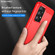 Samsung Galaxy A53 5G Brushed Texture Carbon Fiber TPU Phone Case - Red