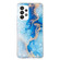 Samsung Galaxy A53 5G IMD Shell Pattern TPU Phone Case - Blue Gold Marble