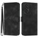 Samsung Galaxy A53 5G Line Pattern Skin Feel Leather Phone Case - Black