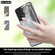 Samsung Galaxy A53 5G Non-slip Full Coverage Ring PU Phone Case with Wristband - Silver