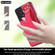 Samsung Galaxy A53 5G Non-slip Full Coverage Ring PU Phone Case with Wristband - Rose Red