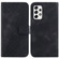 Samsung Galaxy A53 5G 7-shaped Embossed Leather Phone Case - Black