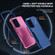 Samsung Galaxy A53 5G TPU + PC Shockproof Protective Phone Case - Royal Blue + Pink