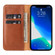 iPhone 13 Pro Max Fierre Shann PU Leather Texture Horizontal Flip Leather Case with Holder & Card Slots & Wallet  - Brown