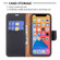 iPhone 13 Pro Max Litchi Texture Pure Color Horizontal Flip Leather Case with Holder & Card Slots & Wallet & Lanyard  - Black