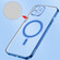 iPhone 13 Pro Max Classic Electroplating Shockproof Magsafe Case  - Blue