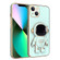 iPhone 13 Pro Max Plating Astronaut Holder Phone Case  - Matcha Green
