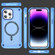 iPhone 13 Pro Max Skin Feel TPU + PC MagSafe Magnetic Phone Case - Transparent Blue