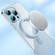 iPhone 13 Pro Max Whorl Electroplated MagSafe Magnetic Phone Case  - Navy Blue