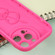 iPhone 13 Pro Max Liquid Airbag Decompression Phone Case - Light Rose Red