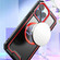 iPhone 13 Pro Max Armour Two-color MagSafe Magnetic TPU + PC Phone Case - Black + Red