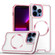 iPhone 13 Pro Max Armour Two-color MagSafe Magnetic TPU + PC Phone Case - White