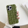 iPhone 13 Pro Max 3D Cube Weave Texture Skin Feel Phone Case - Olive Green