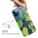 iPhone 13 Pro Max Painted Pattern High Transparent TPU Protective Case  - Cactus
