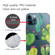 iPhone 13 Pro Max Painted Pattern High Transparent TPU Protective Case  - Cactus