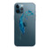 iPhone 13 Pro Max Painted Pattern High Transparent TPU Protective Case  - Feather
