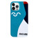 iPhone 13 Pro Max Painted Pattern PC Phone Case - Contrasting Blue