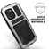 iPhone 13 Pro Max R-JUST Shockproof Waterproof Dust-proof Metal + Silicone Protective Case with Holder  - Silver