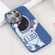 iPhone 13 Pro Max Spaceman Binoculars Phone Case - Blue and Beige
